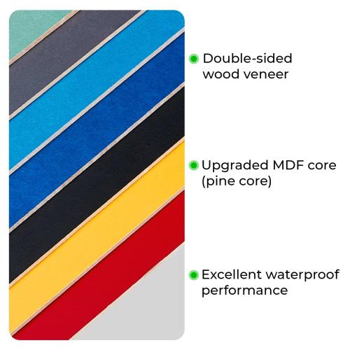 xTool - 3 mm MDF-levy, värisekoitus (10 kpl)
