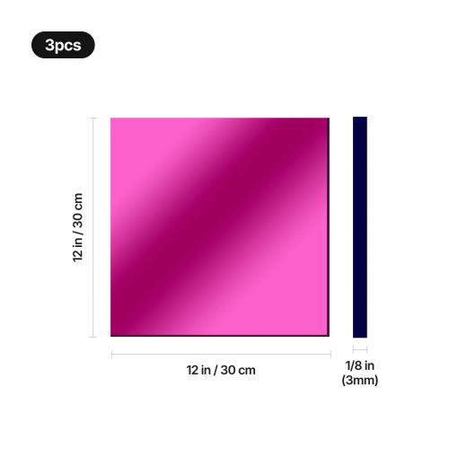 xTool - 3 mm peiliakryylilevy, vihreä (3 kpl)