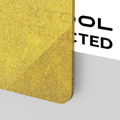 xTool - 3 mm peittävä glitterakryylilevy, kulta (3 kpl)