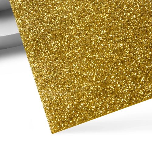 xTool - 3 mm peittävä glitterakryylilevy, kulta (3 kpl)