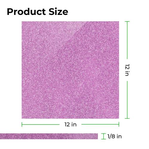 xTool - 3 mm peittävä glitterakryylilevy, pinkki (3 kpl)