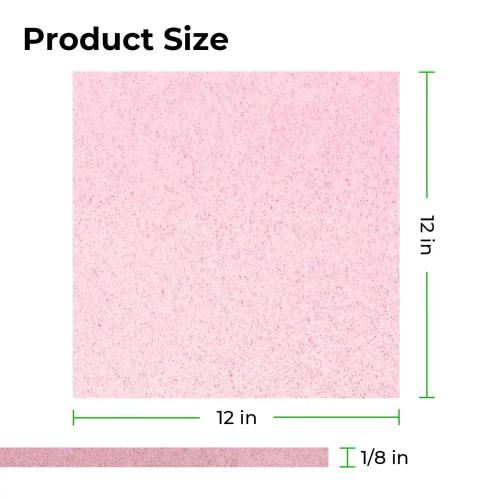xTool - 3 mm läpikuultava glitterakryylilevy, pinkki (3 kpl)