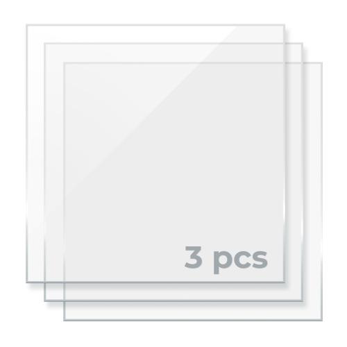 xTool - 3mm kirkas läpinäkyvä kiiltävä akryylilevy 30x30cm (3 kpl)