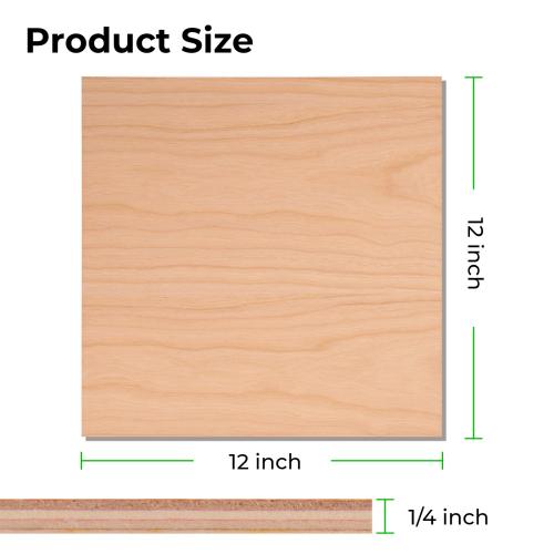 xTool - 6 mm koivuvaneri (4 kpl)