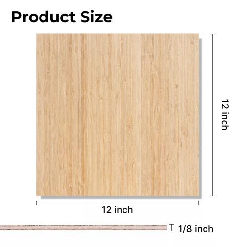 xTool - Bambulevy 1/8" (6 kpl)