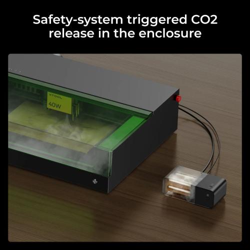 xTool - Automaattinen CO2-sammutusjärjestelmä laserille