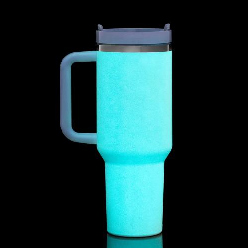 xTool - jälkiloistava ruostumaton teräsmuki, pastellinsininen–opaalinhohtoinen, 40 oz (1183 ml)