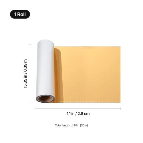 xTool - Kultafoliokalvo Apparel Printer -tulostimelle (30 m)