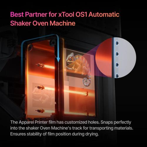 xTool - Kultafoliokalvo Apparel Printer -tulostimelle (30 m)