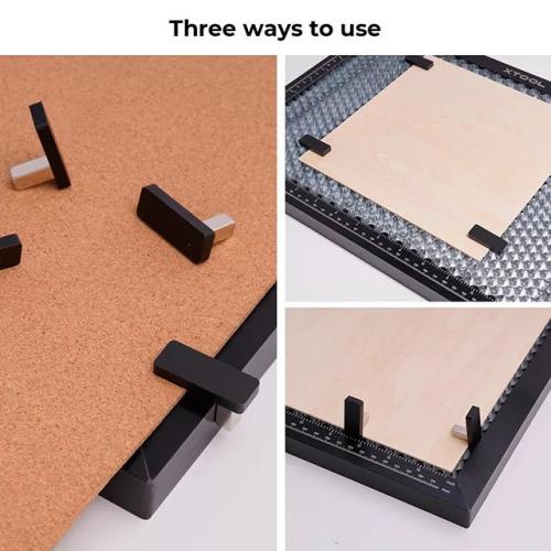 xTool - Magneettiset materiaalipinnit hunajakennolevylle - 6 kpl