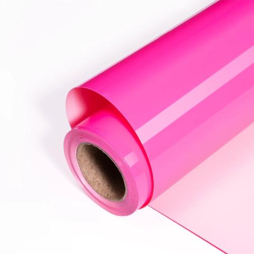 xTool - laserturvallinen 3D-kohosiirtokalvo, neonpinkki, 25 × 183 cm