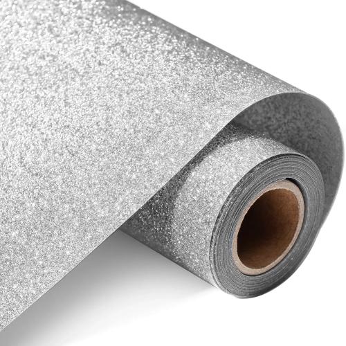 xTool - laserturvallinen glittersiirtokalvo, hopea