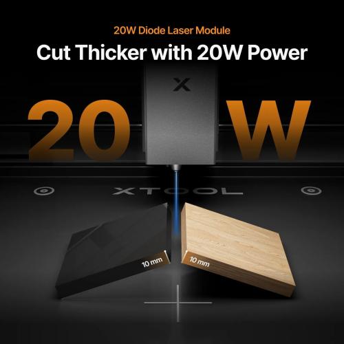 xTool - M2 20W lasermoduuli (455 nm diodi)