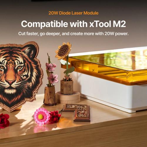 xTool - M2 20W lasermoduuli (455 nm diodi)