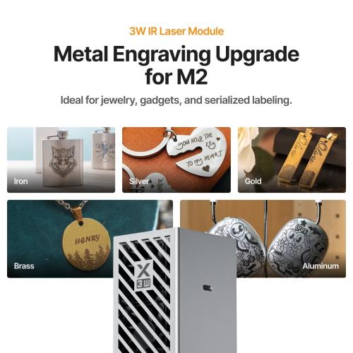 xTool - M2 3W infrapunalasermoduuli (1064 nm)