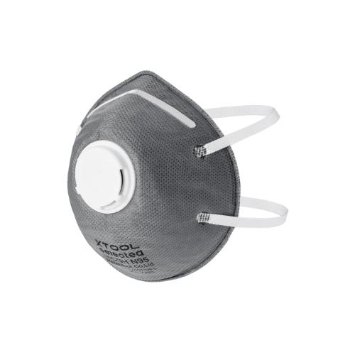 xTool - N95-hengityssuojain venttiilillä - 50 kpl