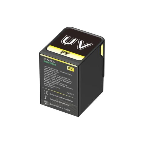 xTool - O1 Omni UV-muste - Fluoresoiva keltainen 125 ml