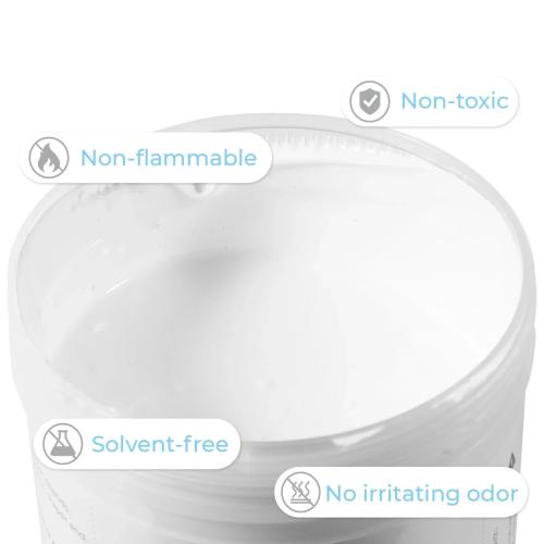xTool - plastisolsilkkipainoväri, valkoinen, 473 ml