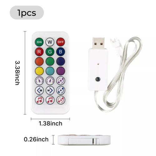 xTool - RGB-LED-ohjain kaukosäätimellä