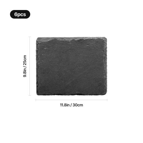 xTool - liuskekivilaatta, suorakaide, 30 × 25 cm (6 kpl)