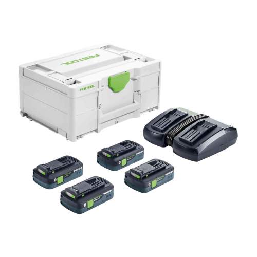 Festool - Laddpaket SYS 18V 4x4,0/TCL 6 DUO