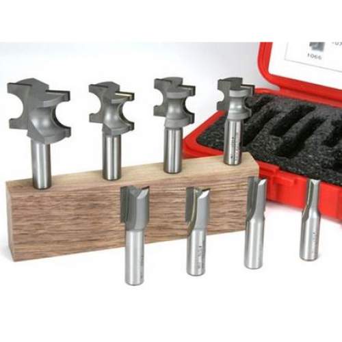 Whitseside jyrsinteräsarja INCRA HingeCrafter-jigille - Metrinen