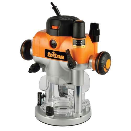 Triton - Käsiyläjyrsin 2400W - tarkka korkeussäätö käsi- ja pöytäkäyttöön - TRA001