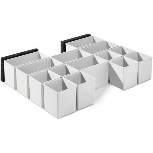 Festool - Plastic containers Set 60x60/120x71 3xFT