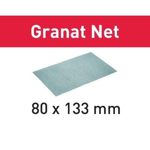 Festool - Nätslippapper STF 80x133 P120 GR NET/50 Granat Net