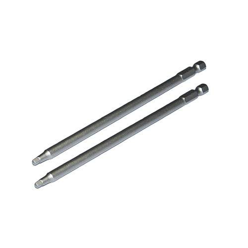Woodfox -No. 2 - 150mm Driver Bits For Pockethole Screws - pack of 2