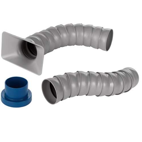 Record - 63mm Poseable Hose Assembly (670mm long) - Rectangular Nozzle, 18 Nodes and Vac Adaptor