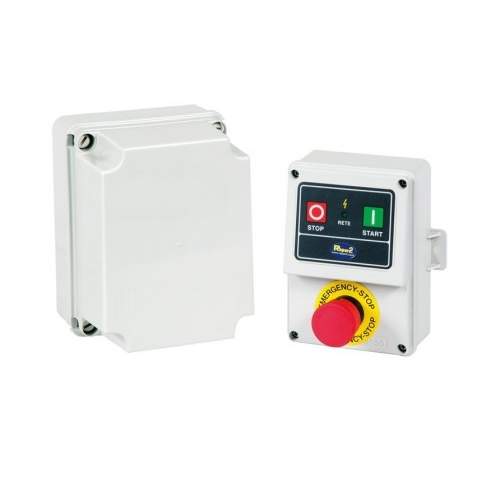 Repar2 -  Hätä-seis-kytkin matalajänniteohjauksella (mikrokytkinvalmius) - max. 7.5KW