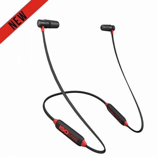 ISOtunes Xtra 2.0 Earbuds Red/Black EN352