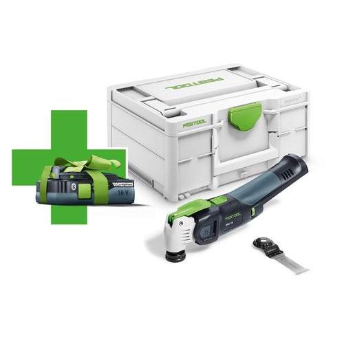 Festool - Multiverktyg 18 V OSC 18 E-Basic-4,0 VECTURO