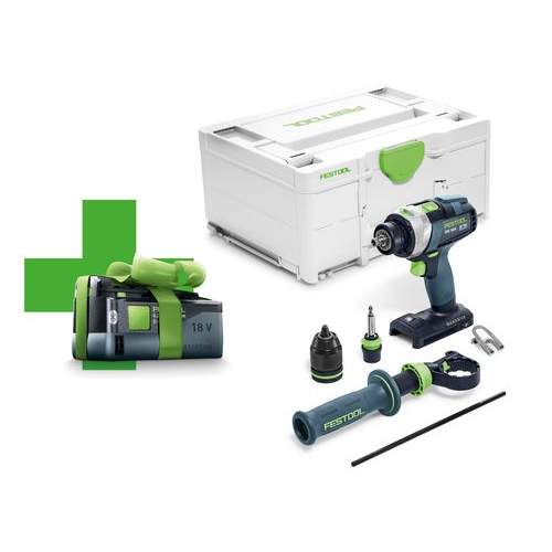 Festool - Akkuiskuporakone TPC 18/4 I-Basic-Promo QUADRIVE