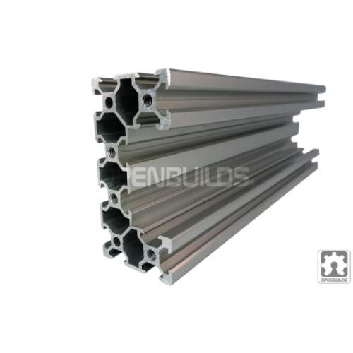 Alumiiniprofiili - C-profiili - kirkas anodisoitu - 80x40mm | 1000mm - C-Beam