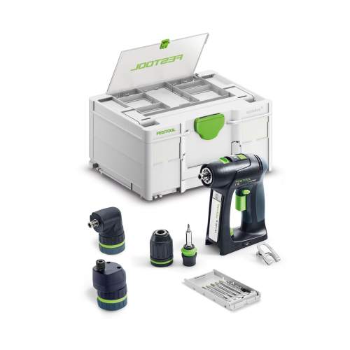 Festool - Akkuruuvinväännin C 18 Basic-Set