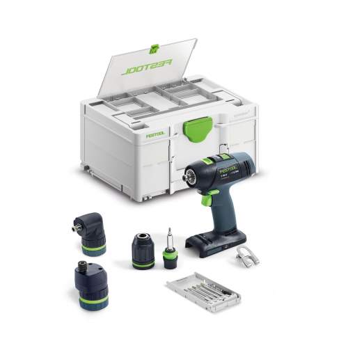 Festool - Akkuruuvinväännin T18+3 Basic-Set