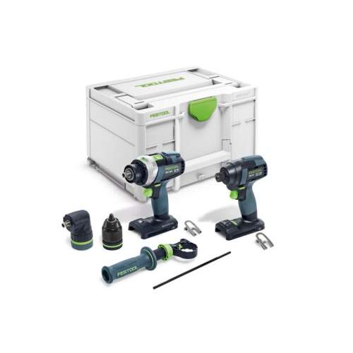 Festool - Akkuruuvinväänninpaketti TID 18 Basic-Set TPC 18/4