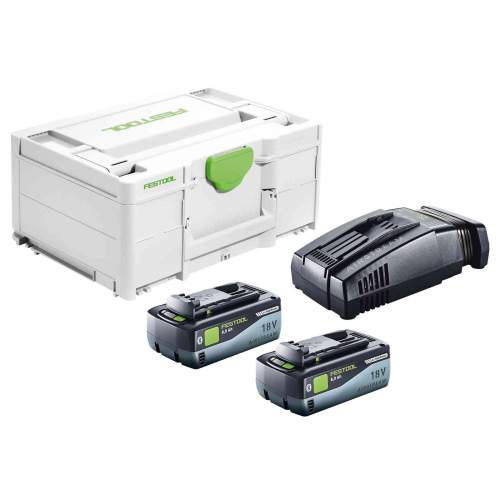 Festool - Laddpaket SYS 18V 2x8,0/SCA16