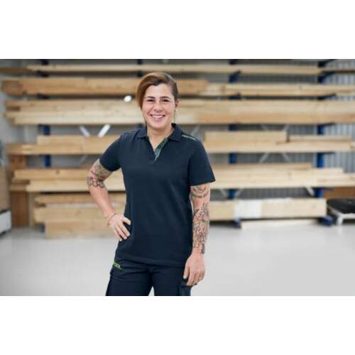Festool - HVCC tummansininen naisten poolopaita uusi malli POL-LAD-FT1-S
