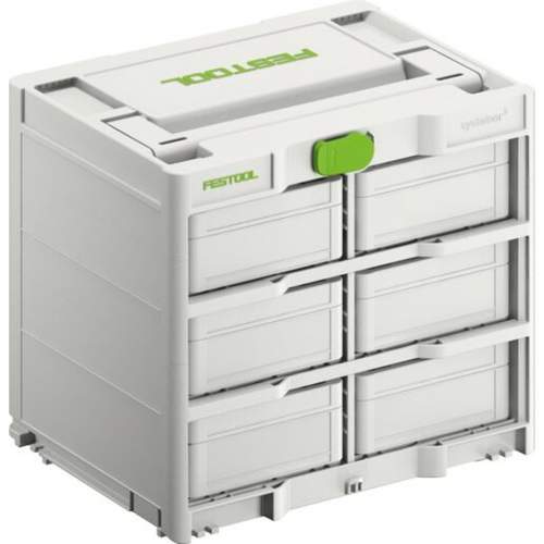 Festool - Systainer³ Rack SYS3-RK/6 M 337-Set