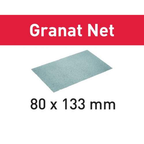 Festool - Verkkohiomapaperi Granat Net 80x133 P60 GR NET/50