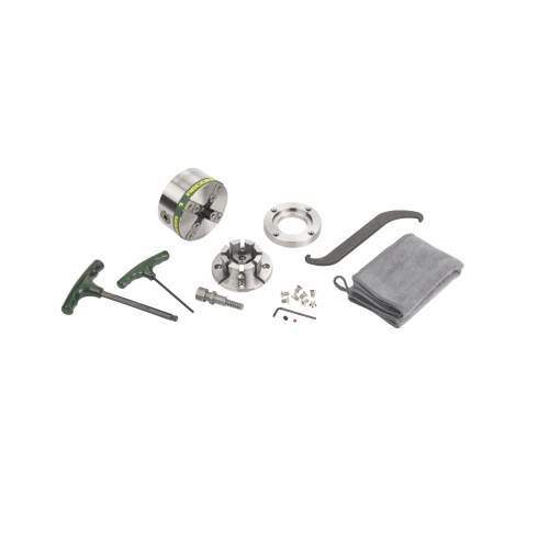 Record - Victory Chuck- ASR VERSION M33 DT Body, Modular 50mm Jaw, F/plate Ring & W/screw
