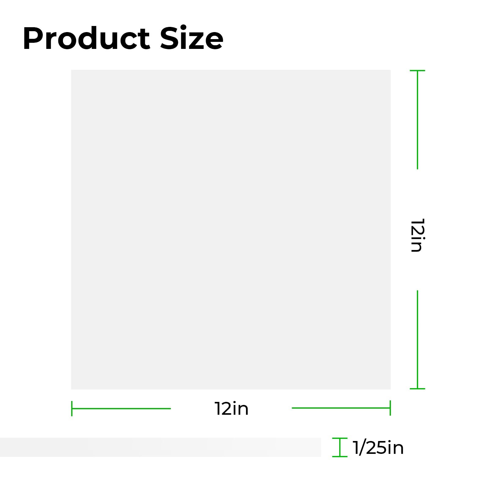 xTool - 3 mm kirkas kiiltävä akryylilevy, kirkas, 30 × 60 cm (3 kpl)