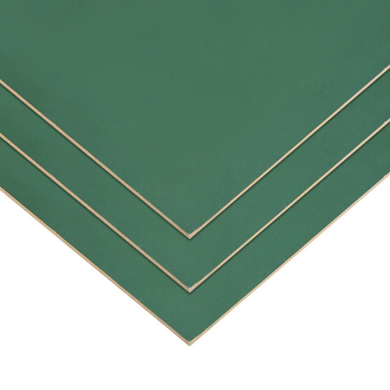 xTool - 3 mm MDF-levy, tummanvihreä, 30 × 30 cm (3 kpl)